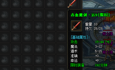 幸运+9装备截图