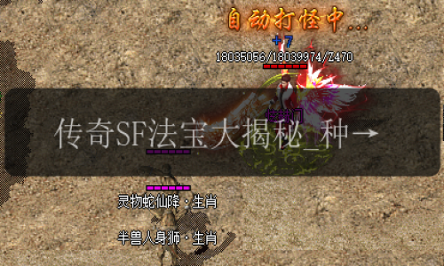 传奇SF法宝大揭秘_种类繁多令人惊叹
