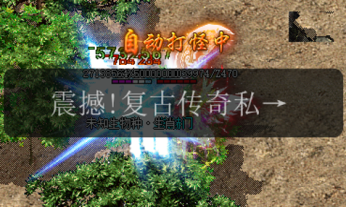 震撼!复古传奇私服场景中最强隐身术揭秘